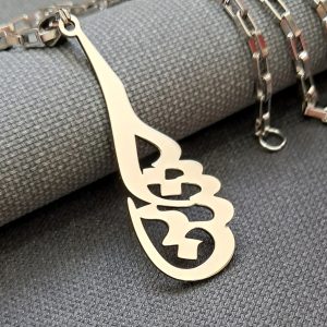 پلاک مذهبی حسین(طرح اشک)